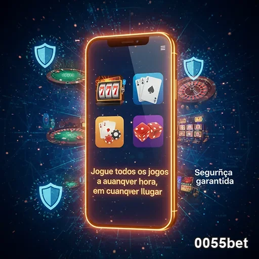 Dealer ao vivo na experiência de casino móvel da 0055bet