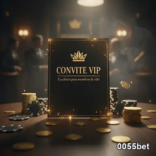 Imagem promocional do 0055bet, destaque VIP07 com o tema do site de apostas e jogos de azar online